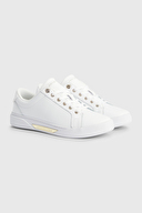 Tommy Hilfiger Kadın Golden HW Court Sneaker Ayakkabı FW0FW075600K7