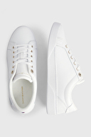 Tommy Hilfiger Kadın Golden HW Court Sneaker Ayakkabı FW0FW075600K7