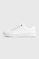 Tommy Hilfiger Kadın Golden HW Court Sneaker Ayakkabı FW0FW075600K7