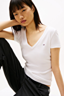 Tommy Jeans Kadın Tişört DW0DW17385