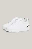 Tommy Hilfiger Kadın Lux Court Sneaker Monogram Ayakkabı FW0FW07808YBS