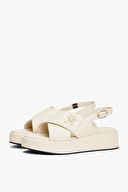 Tommy Hilfiger Kadın Hw Padded Leather Sandal Sandalet FW0FW08808ACJ