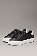 Calvin Klein Kadın Vulc Lace Up Texture Fox - LTH Ayakkabı HW0HW024390GS