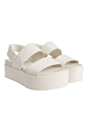 Calvin Klein Jeans Kadın Flatform Sandal SlIng In Sandalet YW0YW01788AEO