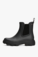 Tommy Hilfiger Kadın Rubber Flag Cleated Rainboot Bot FW0FW08637BDS
