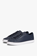 Tommy Hilfiger Erkek Hi Vulc Core Low Lth II Ess Ayakkabı FM0FM05511DW5
