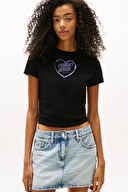 Tommy Jeans Kadın Tişört DW0DW21390