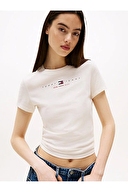 Tommy Jeans Kadın Tişört DW0DW21422