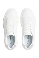 Calvin Klein Kadın Chunky Cupsole Lace Up Lth Met Ayakkabı YW0YW019480LC