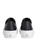 Calvin Klein Jeans Kadın Vulc Flatform Laceup Lth Ayakkabı YW0YW01932BEH