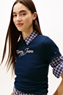 Tommy Jeans Kadın Tişört DW0DW21838