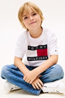 Tommy Hilfiger Erkek Çocuk Tişört KB0KB10340
