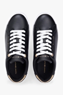 Tommy Hilfiger Kadın Ess Chic Court Sneaker Ayakkabı FW0FW09019BDS