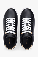 Tommy Hilfiger Kadın Ess Chic Court Sneaker Ayakkabı FW0FW09019BDS
