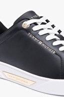 Tommy Hilfiger Kadın Ess Chic Court Sneaker Ayakkabı FW0FW09019BDS