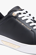 Tommy Hilfiger Kadın Ess Chic Court Sneaker Ayakkabı FW0FW09019BDS