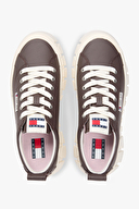 Tommy Jeans Kadın Vulc Flatform Leather Ayakkabı EN0EN03008GW1