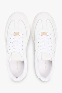 Tommy Hilfiger Kadın Modern Court Sneaker Tumbled Ltr Ayakkabı FW0FW09029YBS