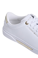 Tommy Hilfiger Kadın Ess Chic Court Sneaker Ayakkabı FW0FW09019YBS