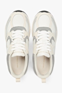 Tommy Hilfiger Kadın Casual Fashion Runner Mix Mat Ayakkabı FW0FW090340F6