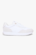 Tommy Hilfiger Kadın Monogram Mix Material Runner Ayakkabı FW0FW09267YBS