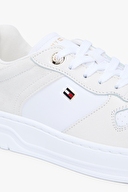 Tommy Hilfiger Kadın Sporty Cupsole Tumbled Ltr Ayakkabı FW0FW090240LA