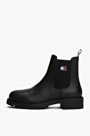 Tommy Jeans Kadın TJW Chelsea Leather Boot Bot EN0EN02825BDS