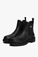 Tommy Jeans Kadın TJW Chelsea Leather Boot Bot EN0EN02825BDS