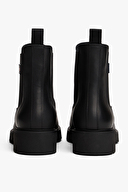 Tommy Jeans Kadın TJW Chelsea Leather Boot Bot EN0EN02825BDS