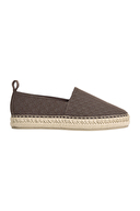 Calvin Klein Kadın Oblique Espadrille Aop Ayakkabı HW0HW02933HJO