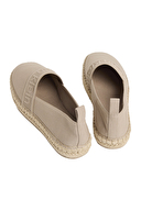 Calvin Klein Kadın Oblique Espadrille Webbing Ayakkabı HW0HW02934PDT