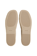 Calvin Klein Kadın Oblique Espadrille Webbing Ayakkabı HW0HW02934PDT