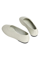 Calvin Klein Kadın Round Ballerina Lth Ayakkabı HW0HW02943CHE