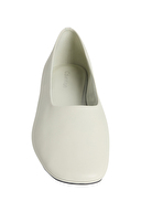 Calvin Klein Kadın Round Ballerina Lth Ayakkabı HW0HW02943CHE