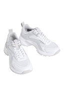 Calvin Klein Kadın Hike Run CK Stripe Mesh Met Ayakkabı HW0HW0314005Y