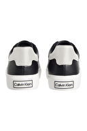 Calvin Klein Kadın Vulc Laceup Lth Moire Bt Ayakkabı HW0HW027470GK