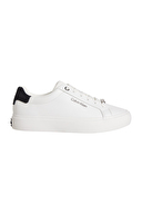 Calvin Klein Kadın Vulc Laceup Lth Moire Bt Ayakkabı HW0HW027470K5