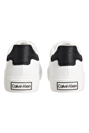 Calvin Klein Kadın Vulc Laceup Lth Moire Bt Ayakkabı HW0HW027470K5
