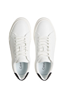 Calvin Klein Jeans Kadın Chunky Cupsole Laceup Lth Bt Aop Wn Ayakkabı YW0YW0203601W