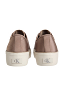 Calvin Klein Jeans Kadın Vulc Flatform Laceup Moire Ayakkabı YW0YW02012PBO