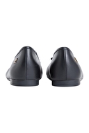 Tommy Hilfiger Kadın Smooth Lthr Ballet Ayakkabı FW0FW09241BDS