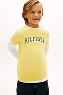 Tommy Hilfiger Erkek Çocuk Tişört KB0KB10420