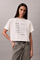 Calvin Klein Jeans Kadın Tişört LV047F823G