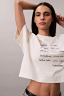 Calvin Klein Jeans Kadın Tişört LV047F823G