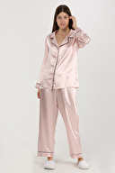Nbb Pijama Takım Saten 6639PDR