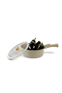 Neoflam Midas İç İçe Geçebilen Tava Tencere Set 11 Parça Bej