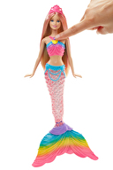 Barbie Gökkuşağı Işıklı Denizkızı DHC40