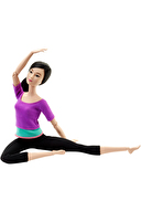 Barbie Sonsuz Hareket Bebeği, Siyah saçlı - Siyah Taytlı DHL84