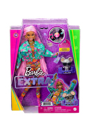 Barbie Extra - Pembe Örgü Saçlı Bebek