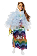 Barbie Extra Renkli Elbiseli Bebek